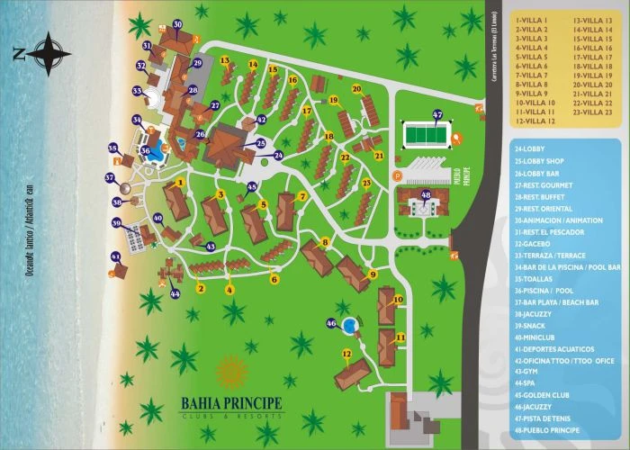 Carte Bahia Principe Grand El Portillo